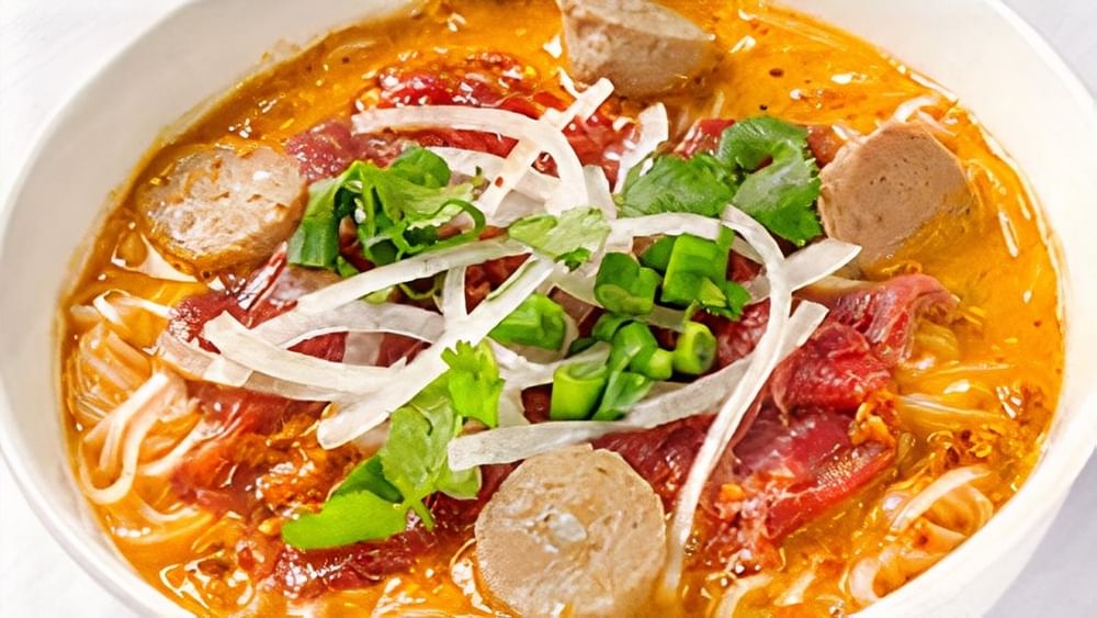 8. Satay Beef and Beef Ball Noodle Soup