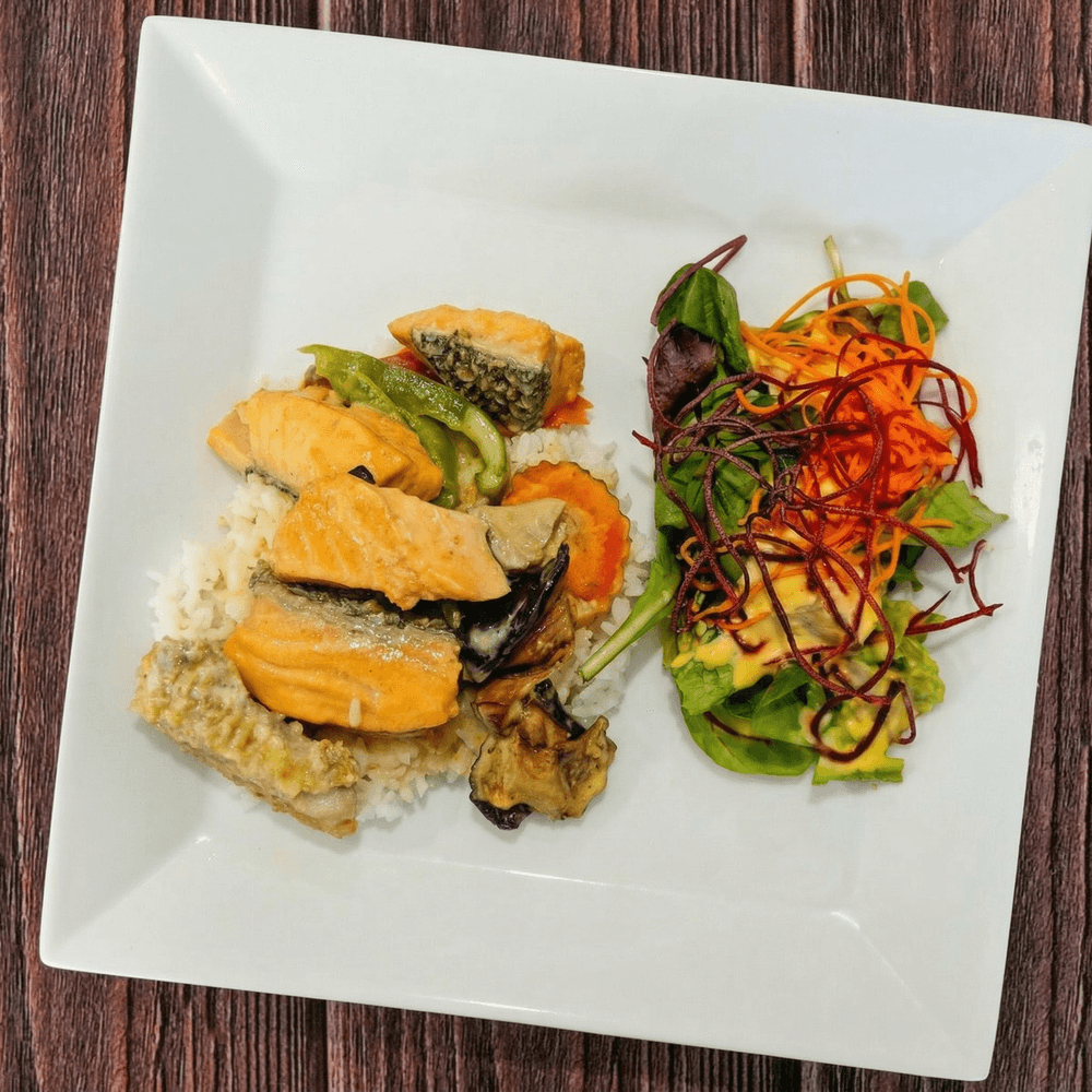 Green Curry Salmon