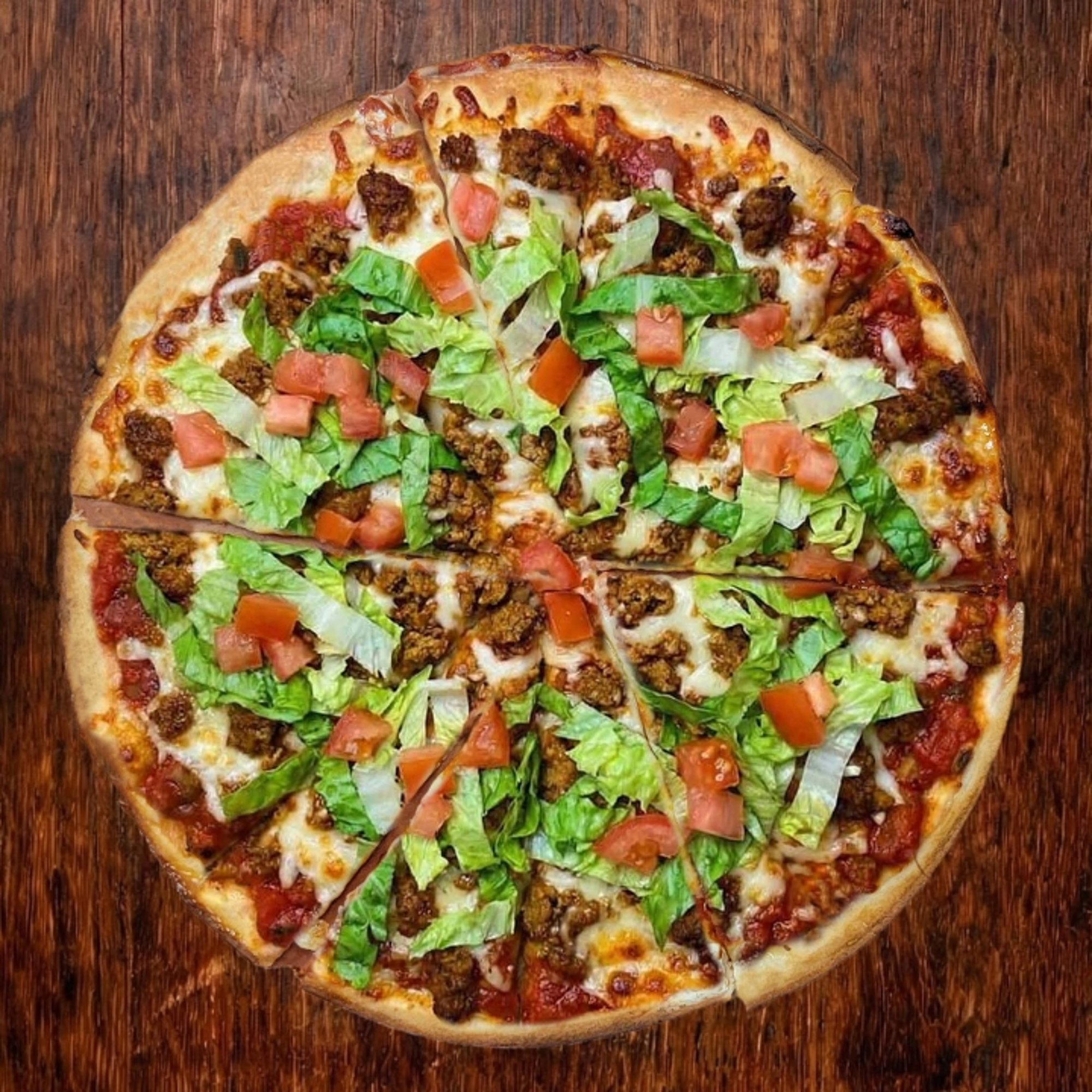 Vegan Taco Gluten Free Pizza