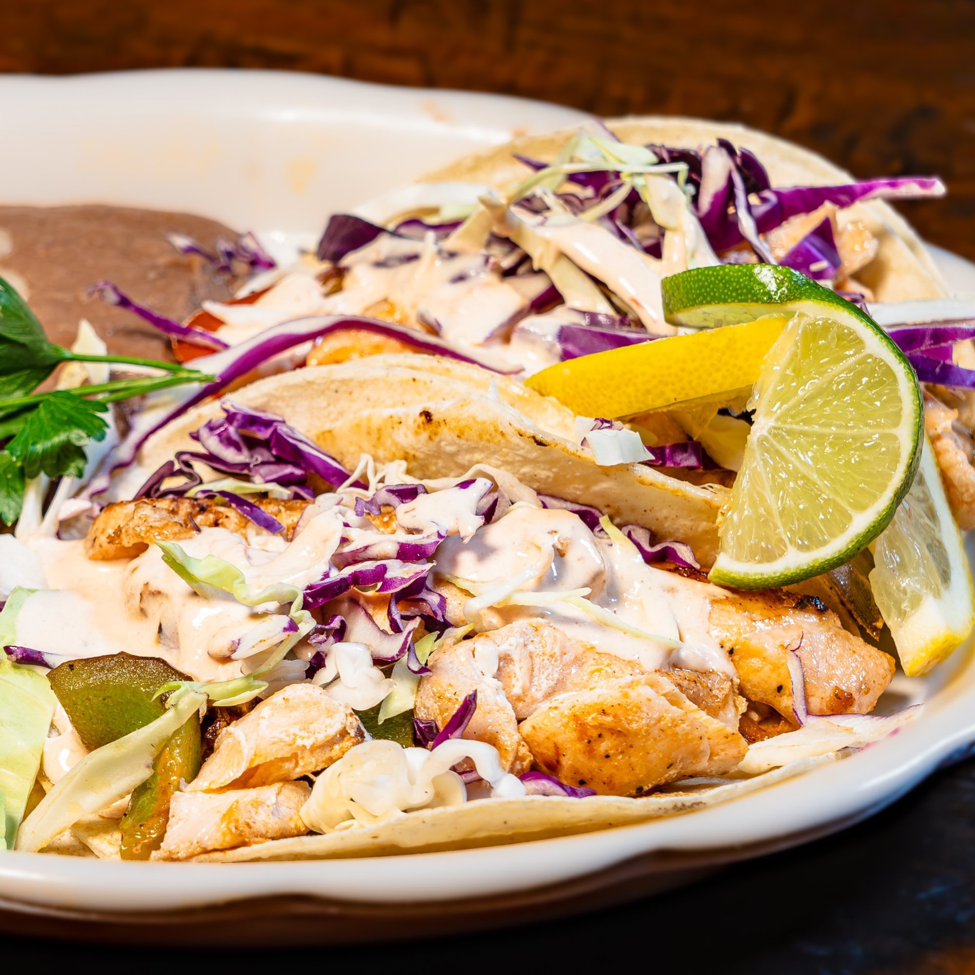 Salmon Taco