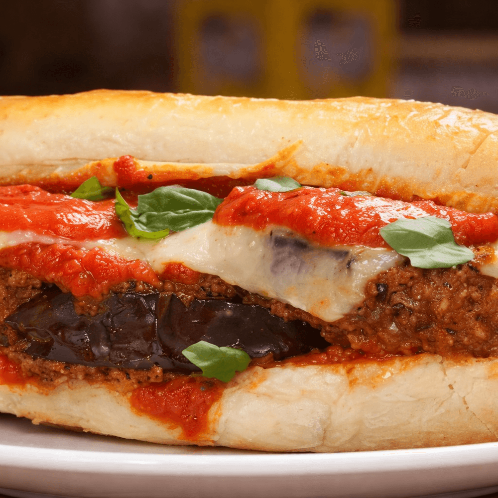Eggplant Parmigiano Hero