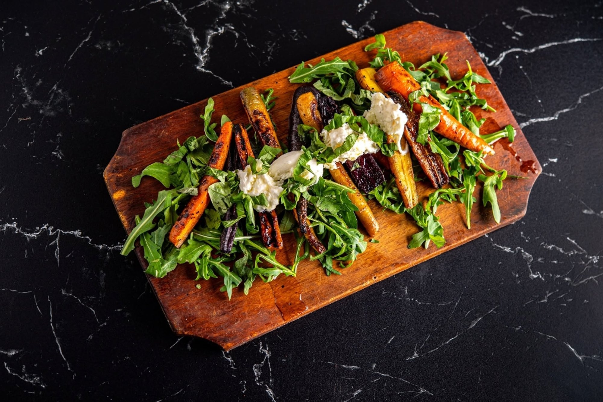 Roasted Heirloom Carrots