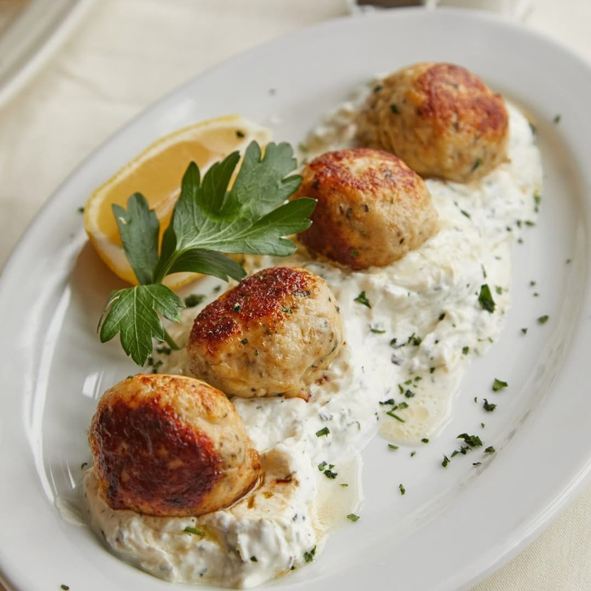 Chicken Keftedes