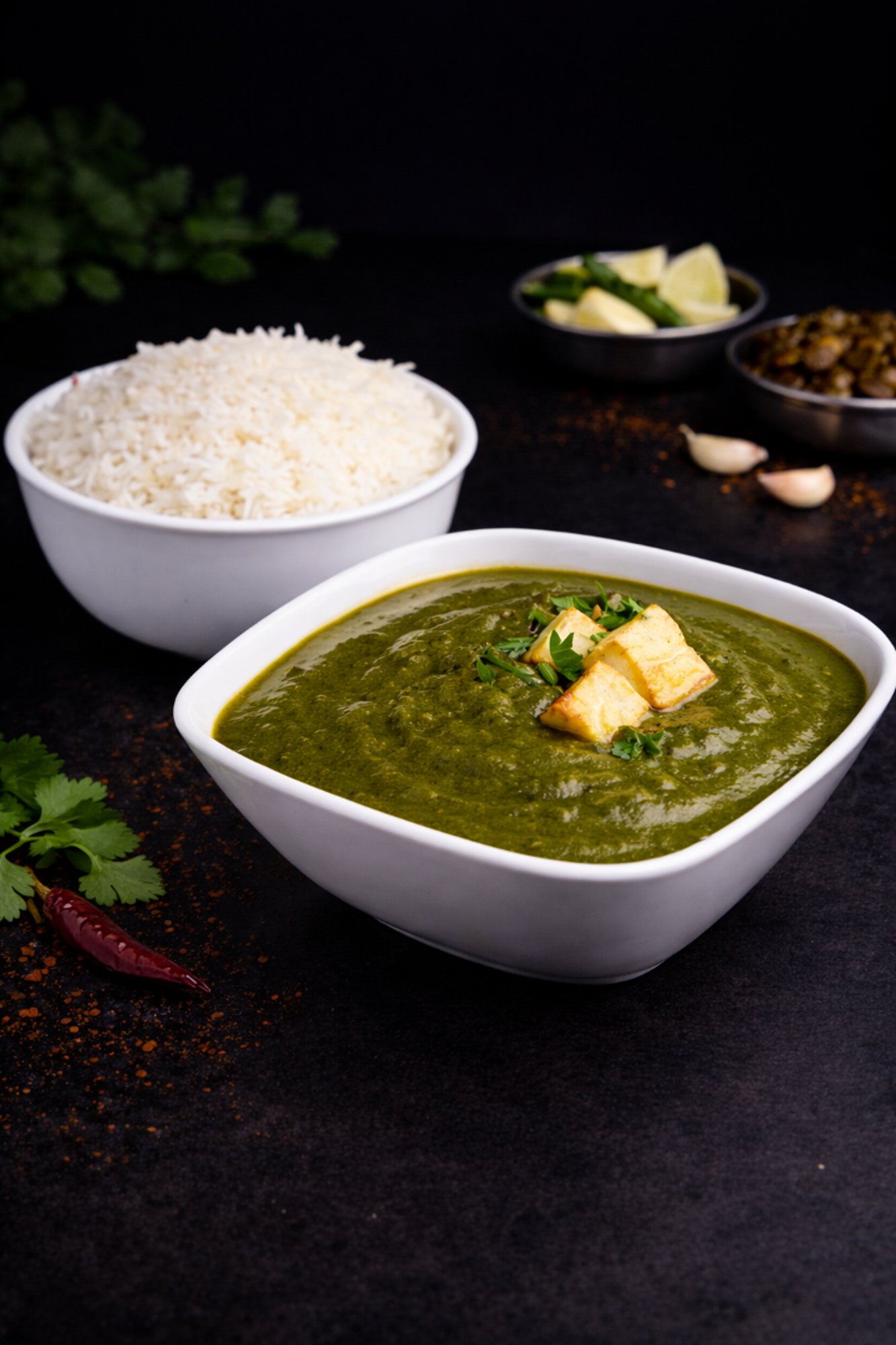 Pachimirchi Paneer Curry (Green Chilli Paneer Curry)