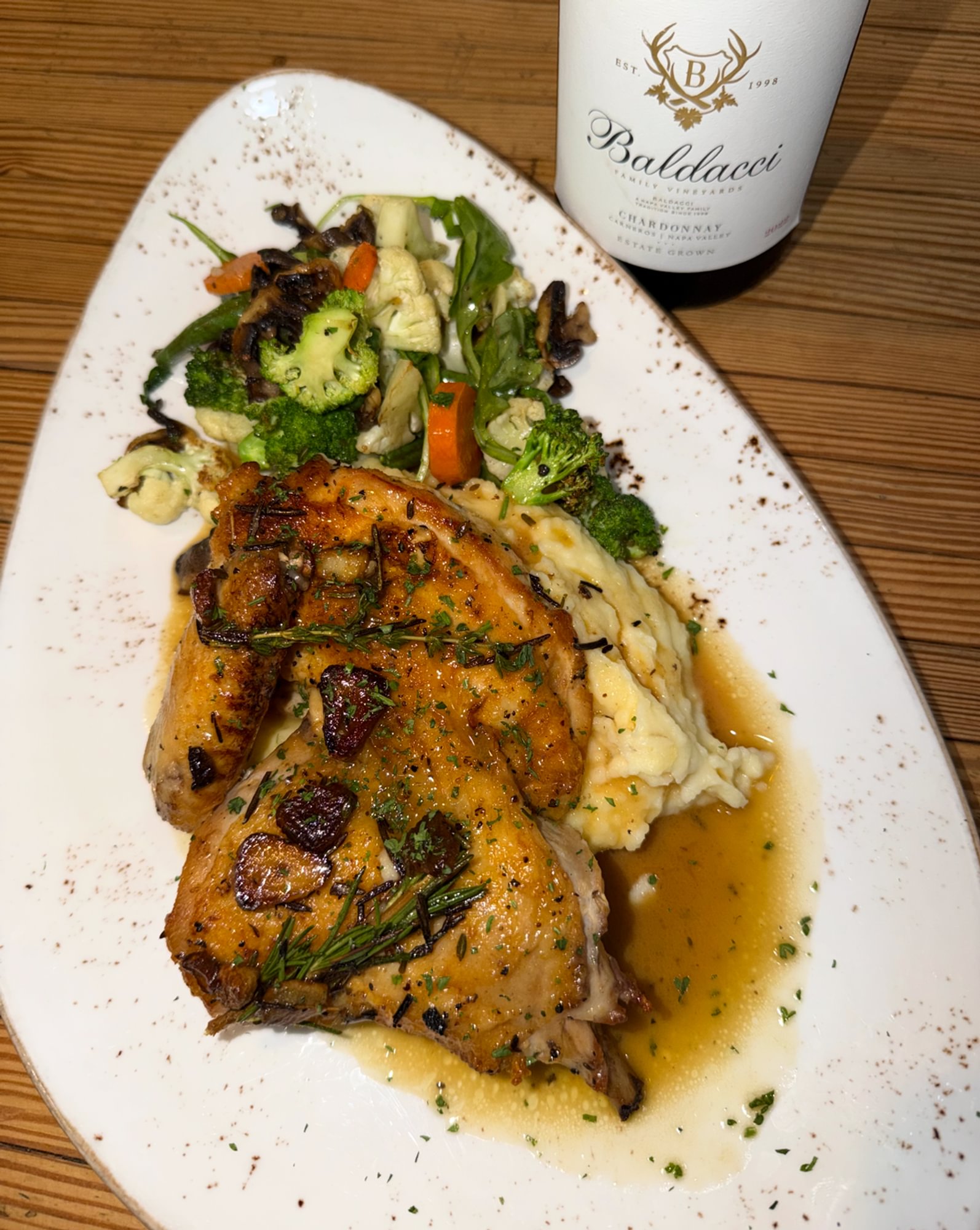 1/2 Roasted Chicken