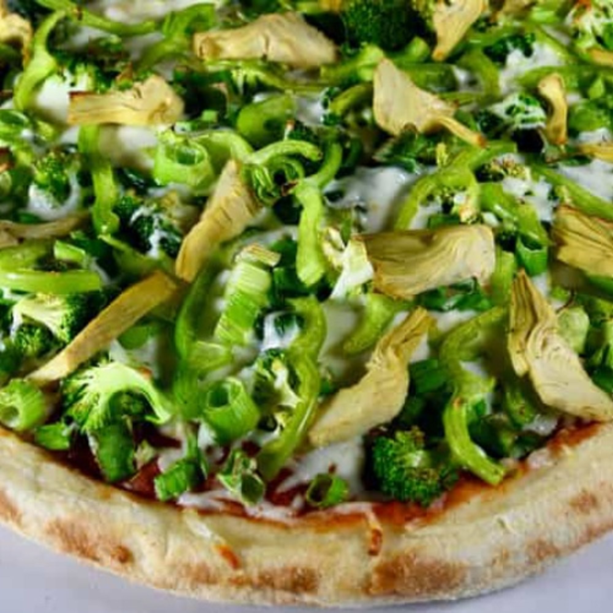 All Green Pizza
