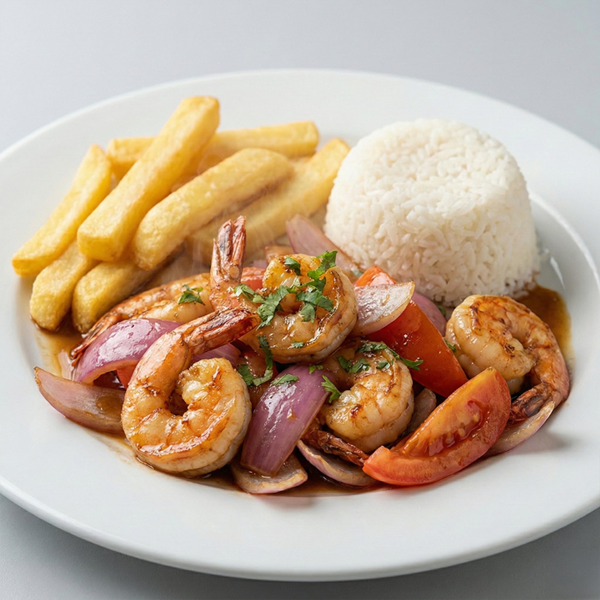 Camarón Saltado