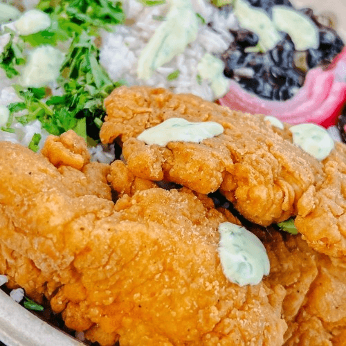 Crispy Chicken Tender Bowl