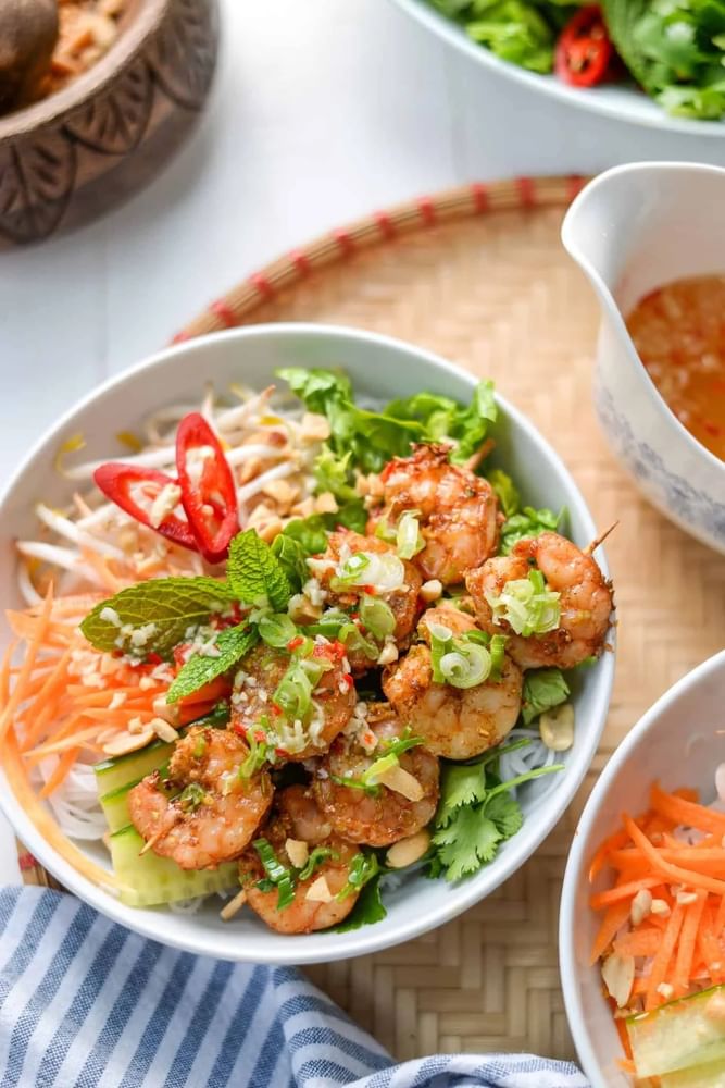 Bún Tôm Nướng