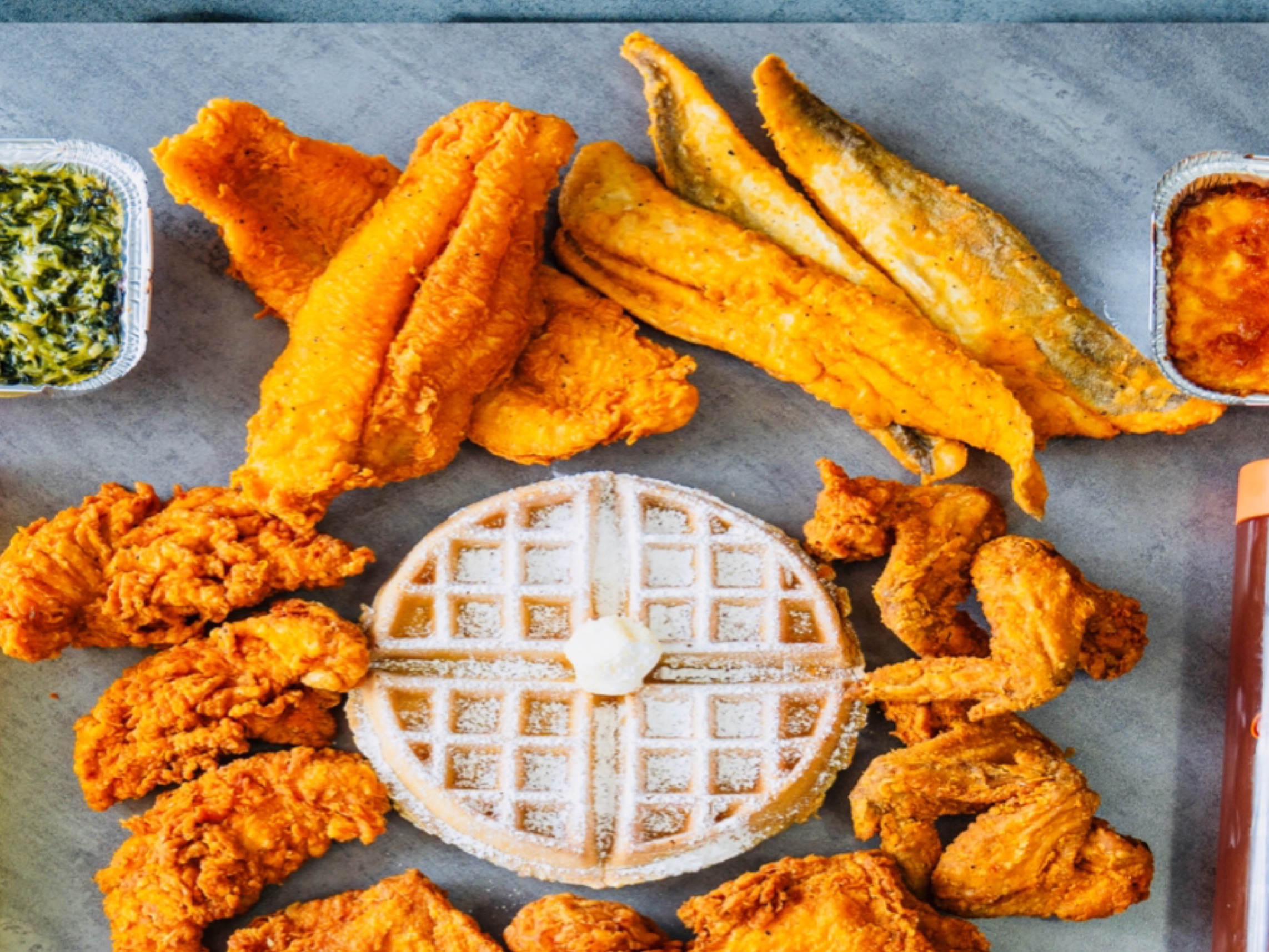 3 Catfish & 1 Waffle