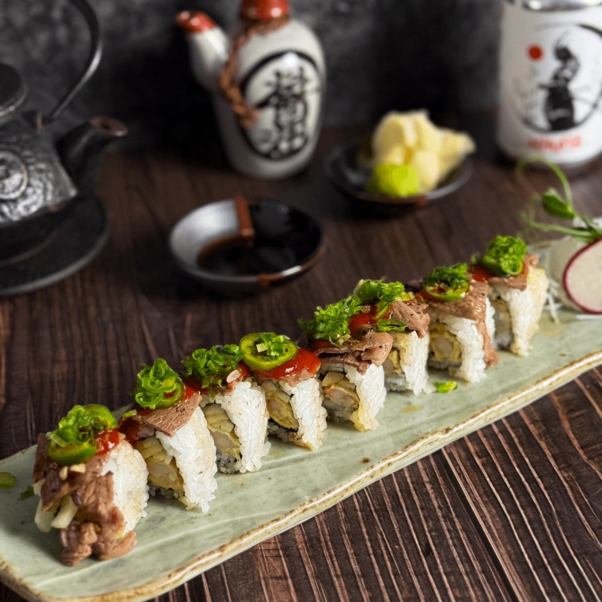 Steak & Shrimp Roll