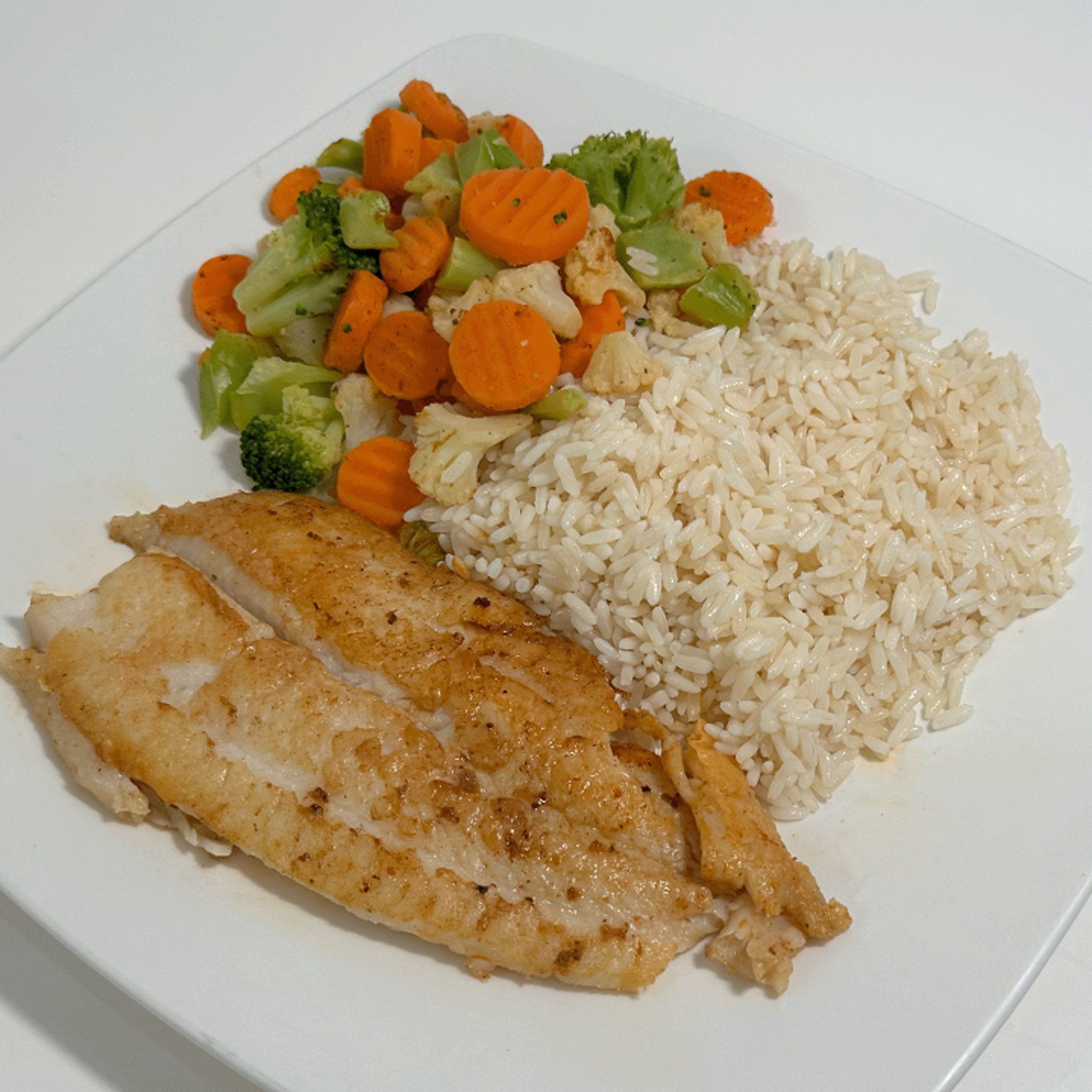 Grilled Grouper Dinner