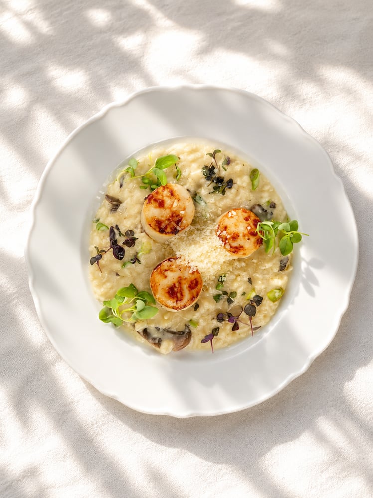 Scallop Risotto