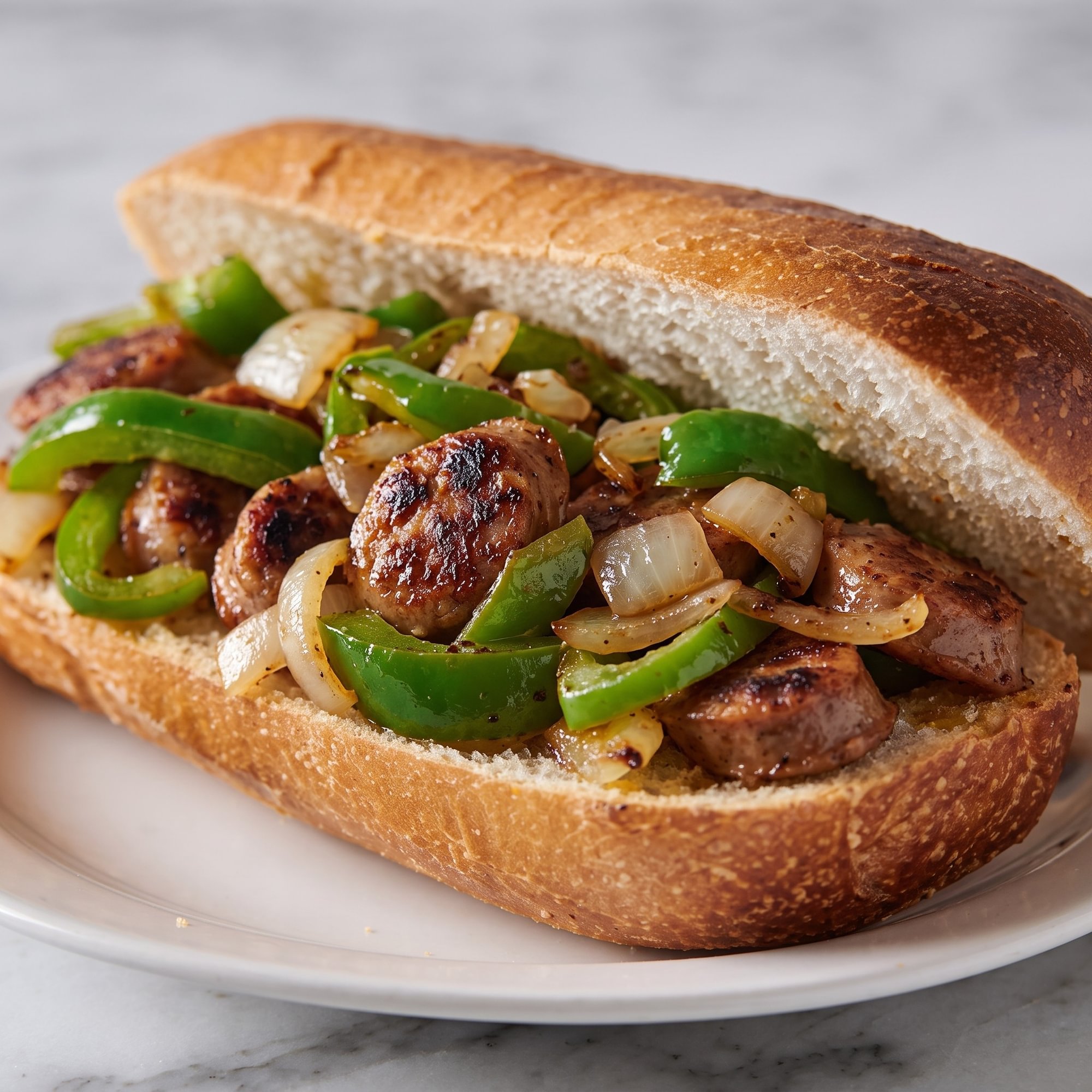 Sausage & Pepper Hero