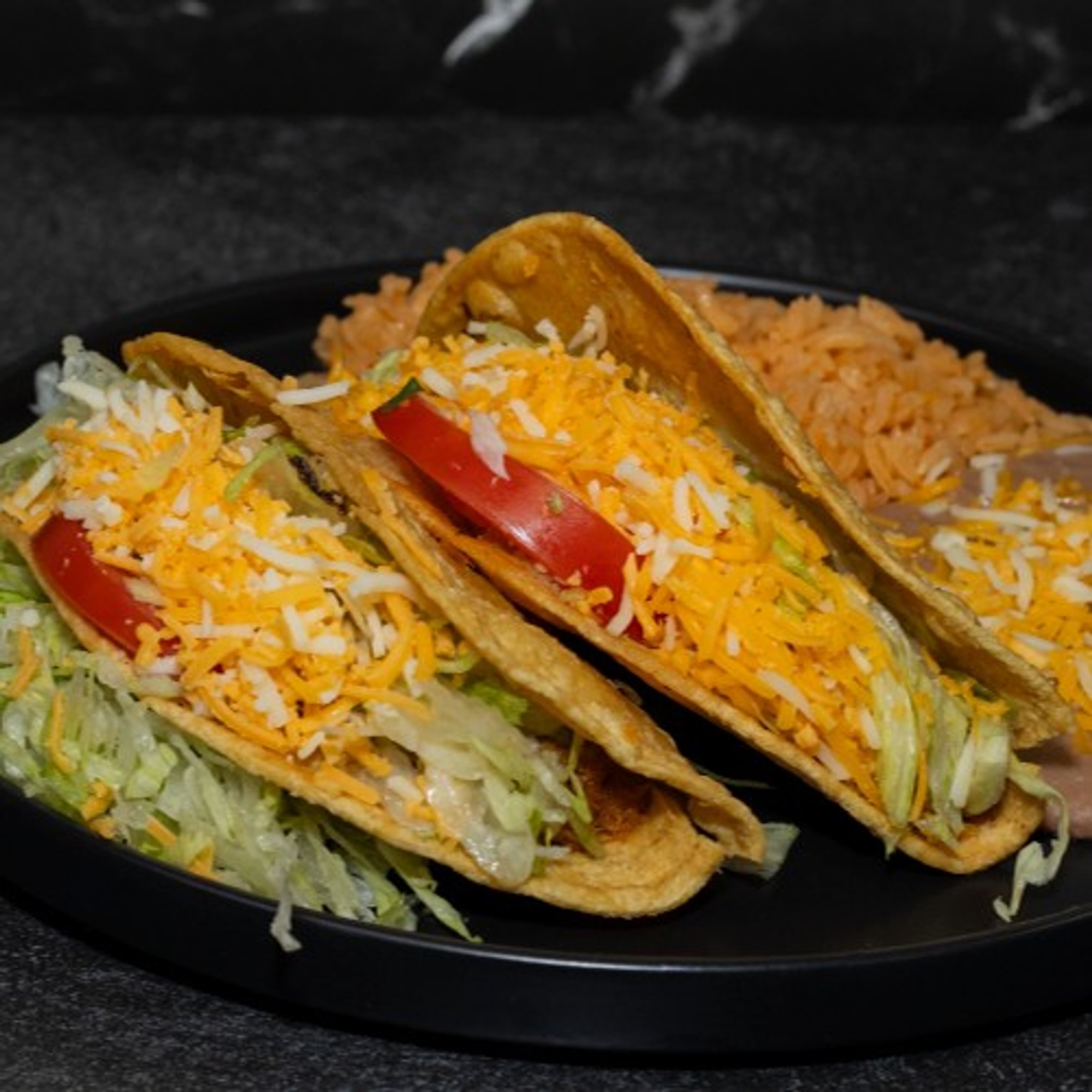2 Shredded Beef Tacos