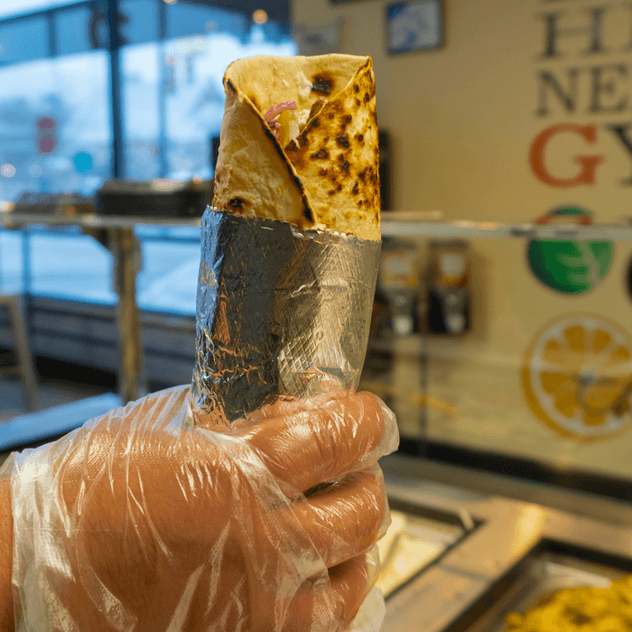 CHICKEN SHAWARMA PITA