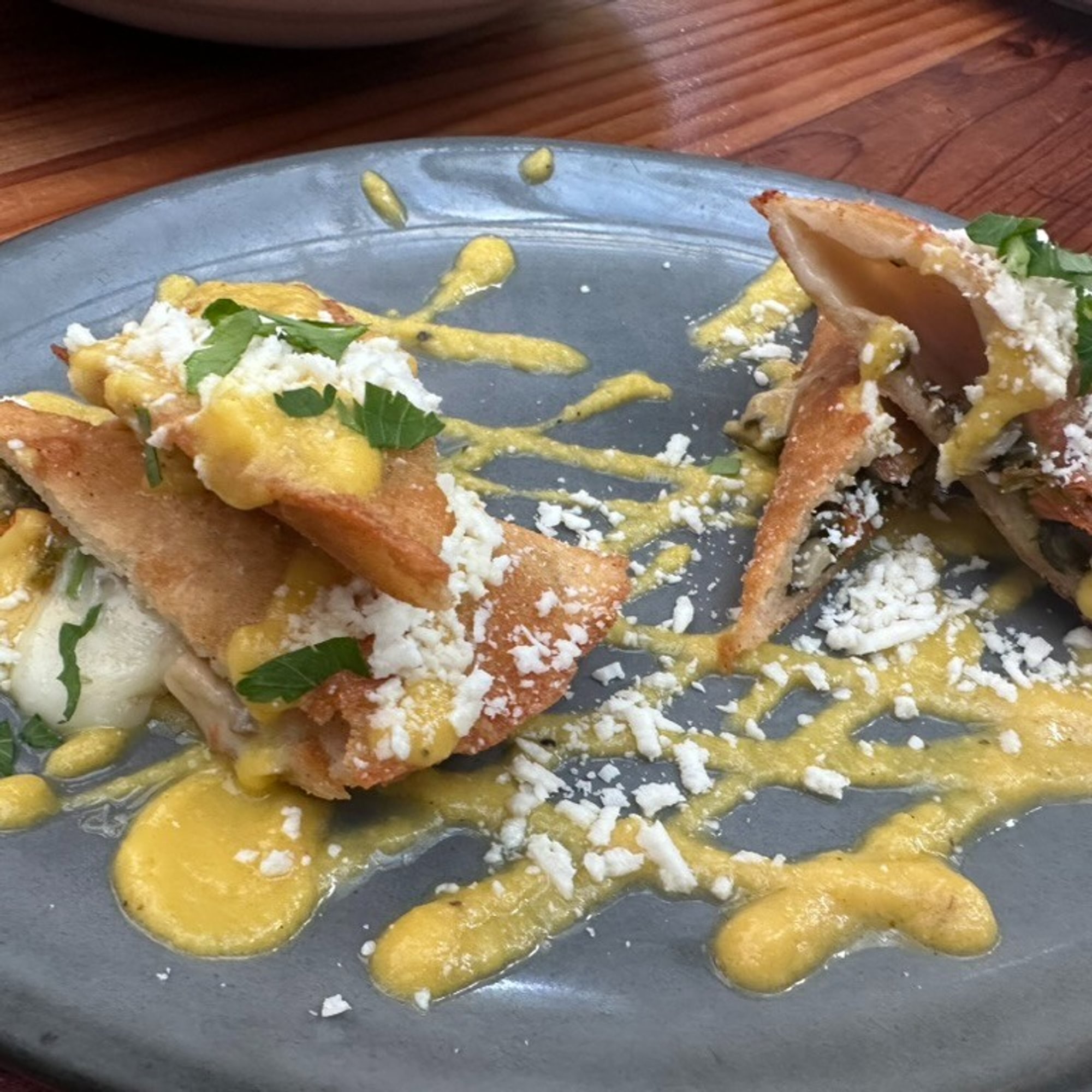 Delicata Squash & Wild Mushroom Empanadas