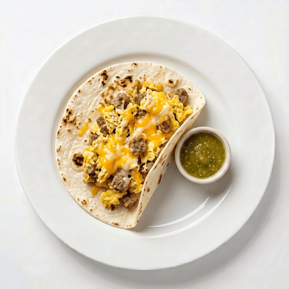 Bacon and Egg Taco
