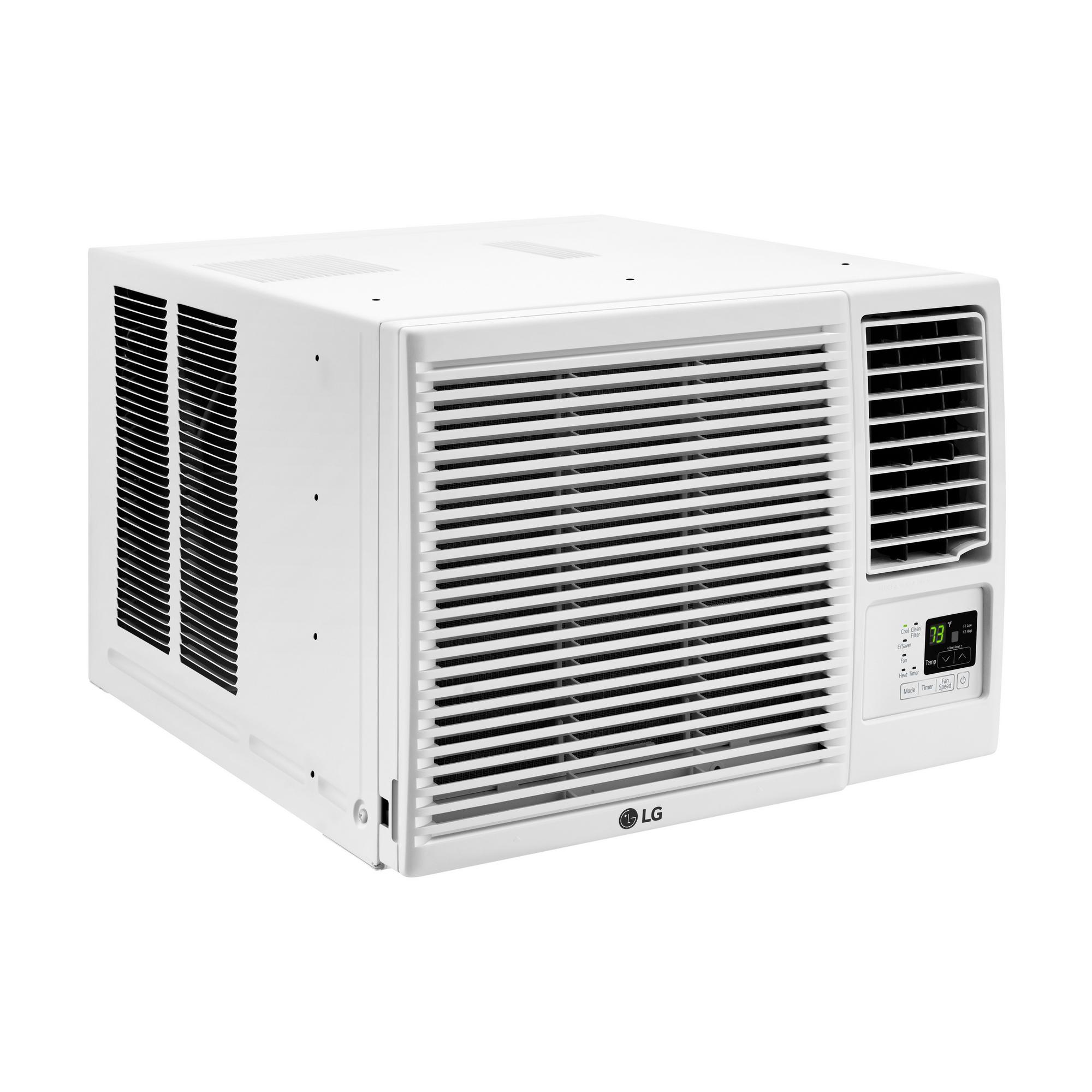 LG 7,600 BTU Window AC with Heater