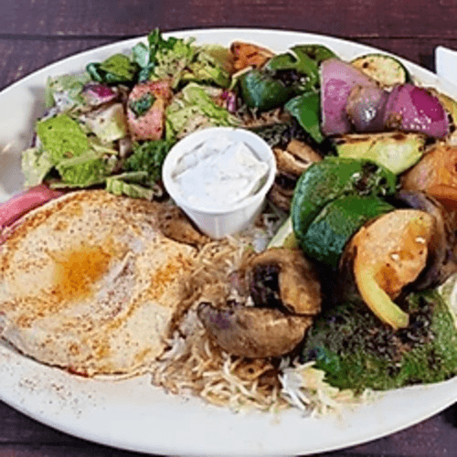 Vegetable Kabab Plate