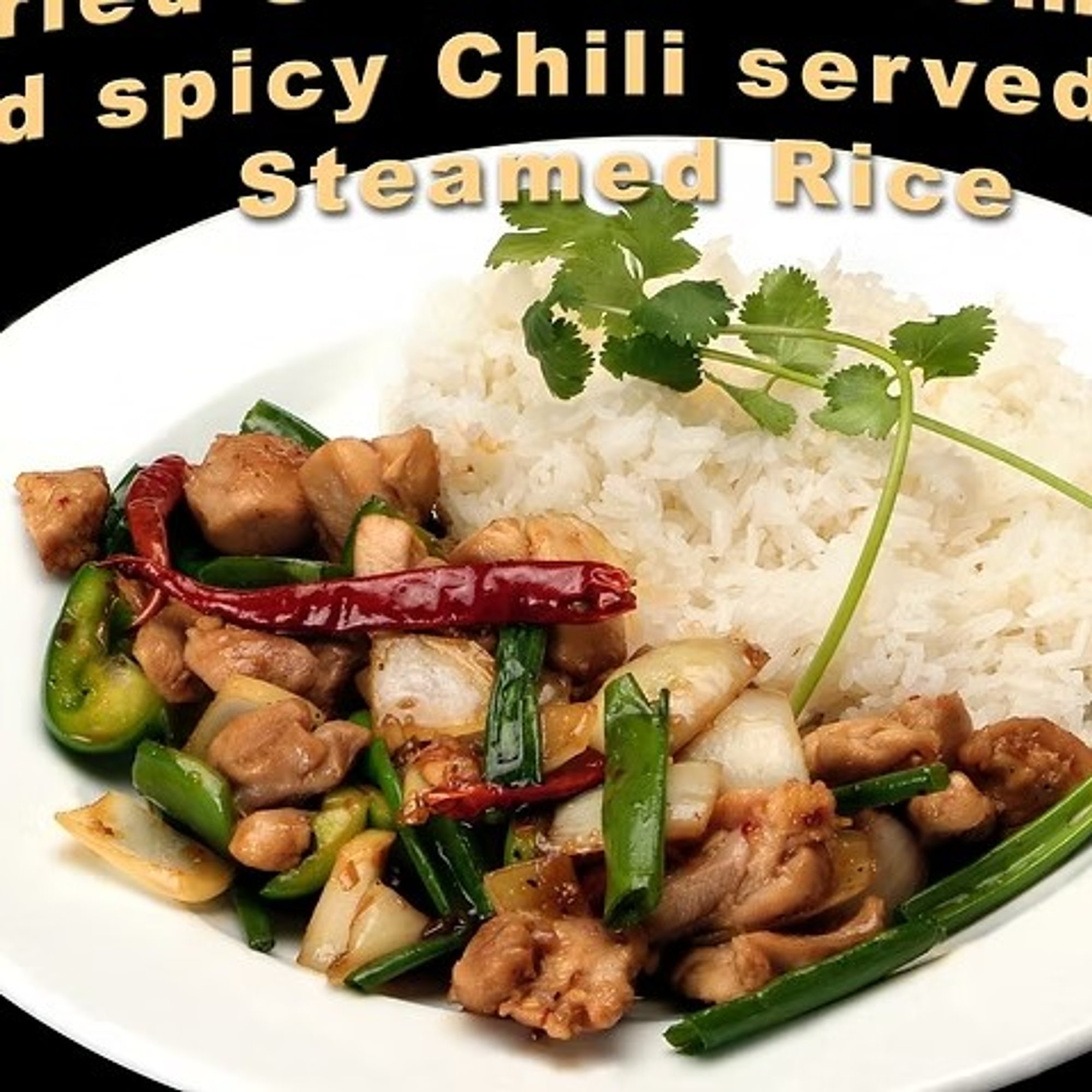 Stir Fry (Chicken, Tofu, or Shrimp) with Spicy Lemongrass