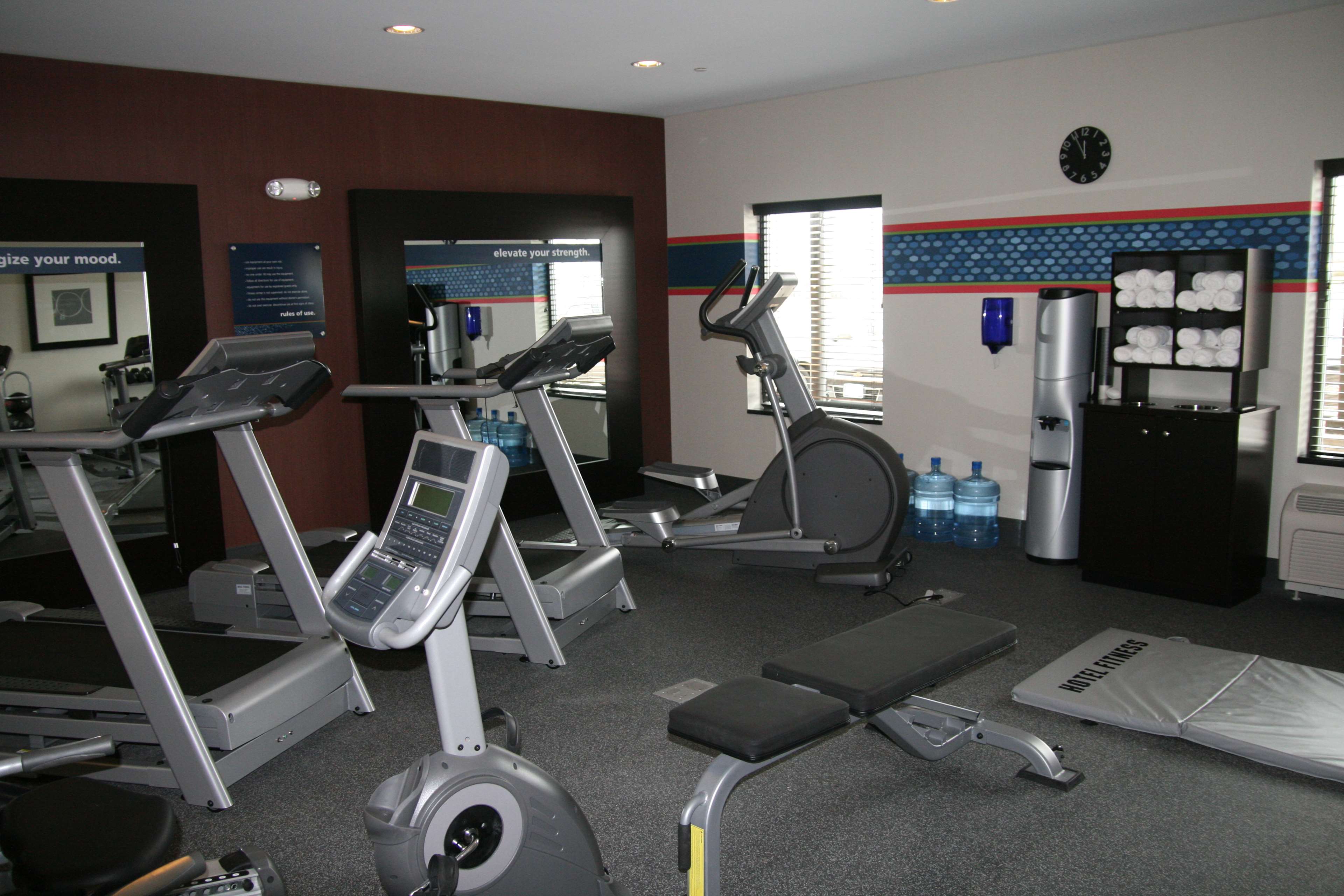 Health club  fitness center  gym