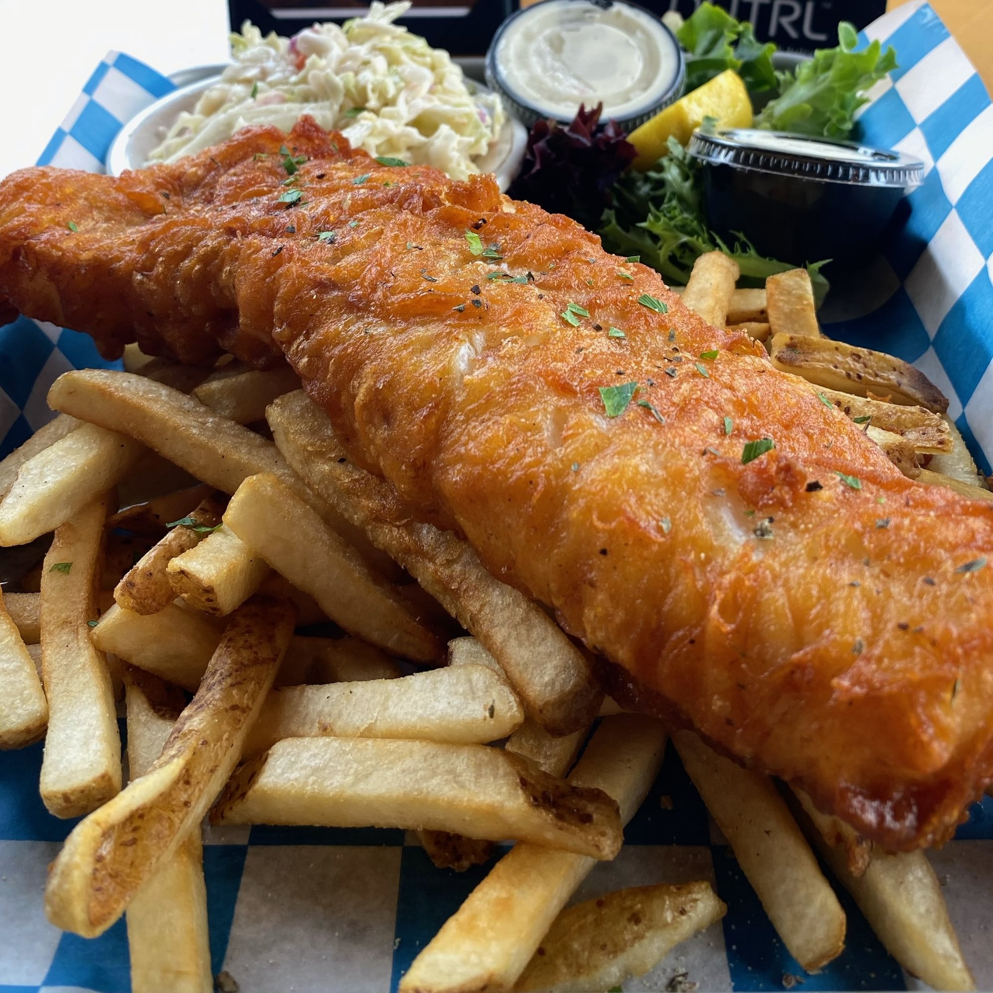 Classic New England Fish and Chips