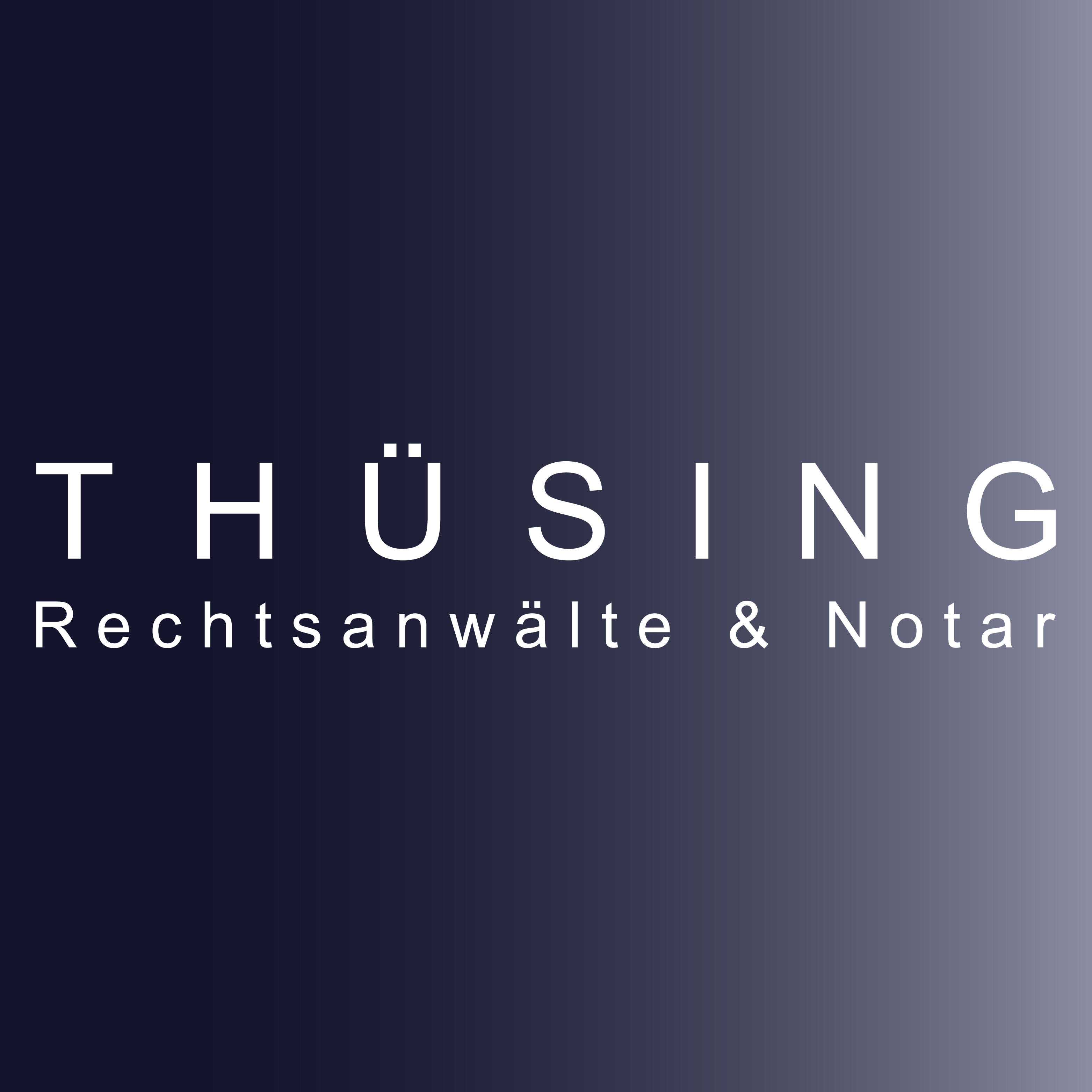 Logo von THÜSING Rechtsanwälte & Notar