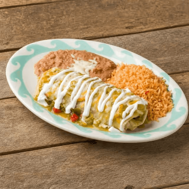 Lunch Hot & Spicy Burrito