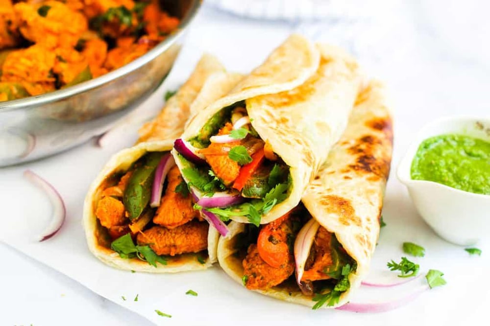 Chicken Boti Roll