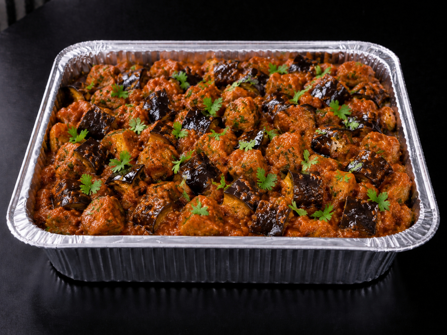 Tangy Eggplant Tray
