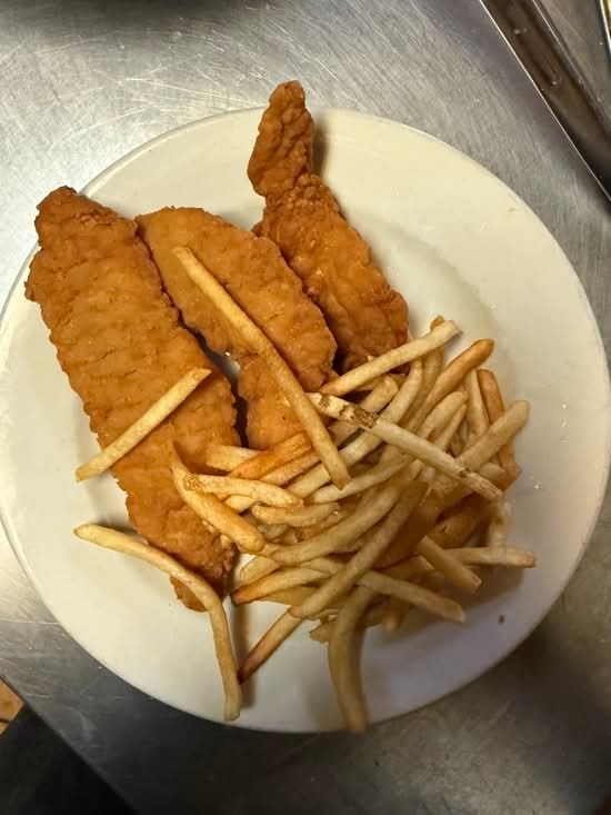 Chicken Fingers with French Fries