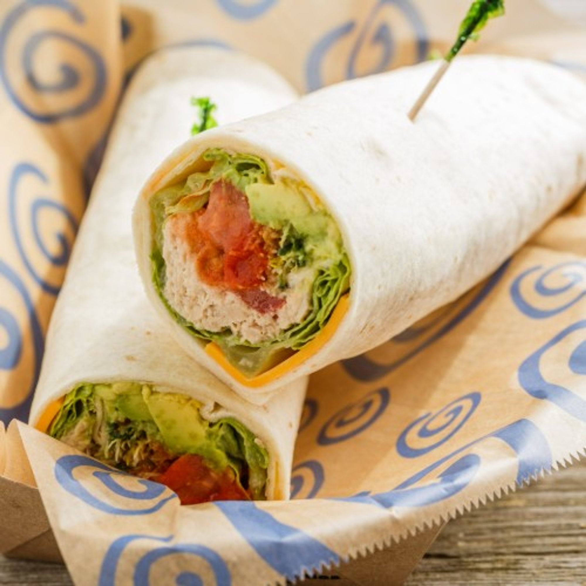 Thai Tuna Sandwich Wrap
