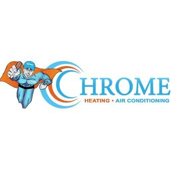 Chrome Heating &amp; Air Conditioning Logo