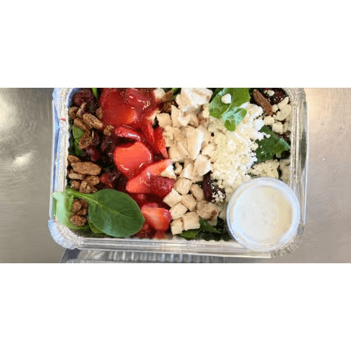 Strawberry Spinach Salad