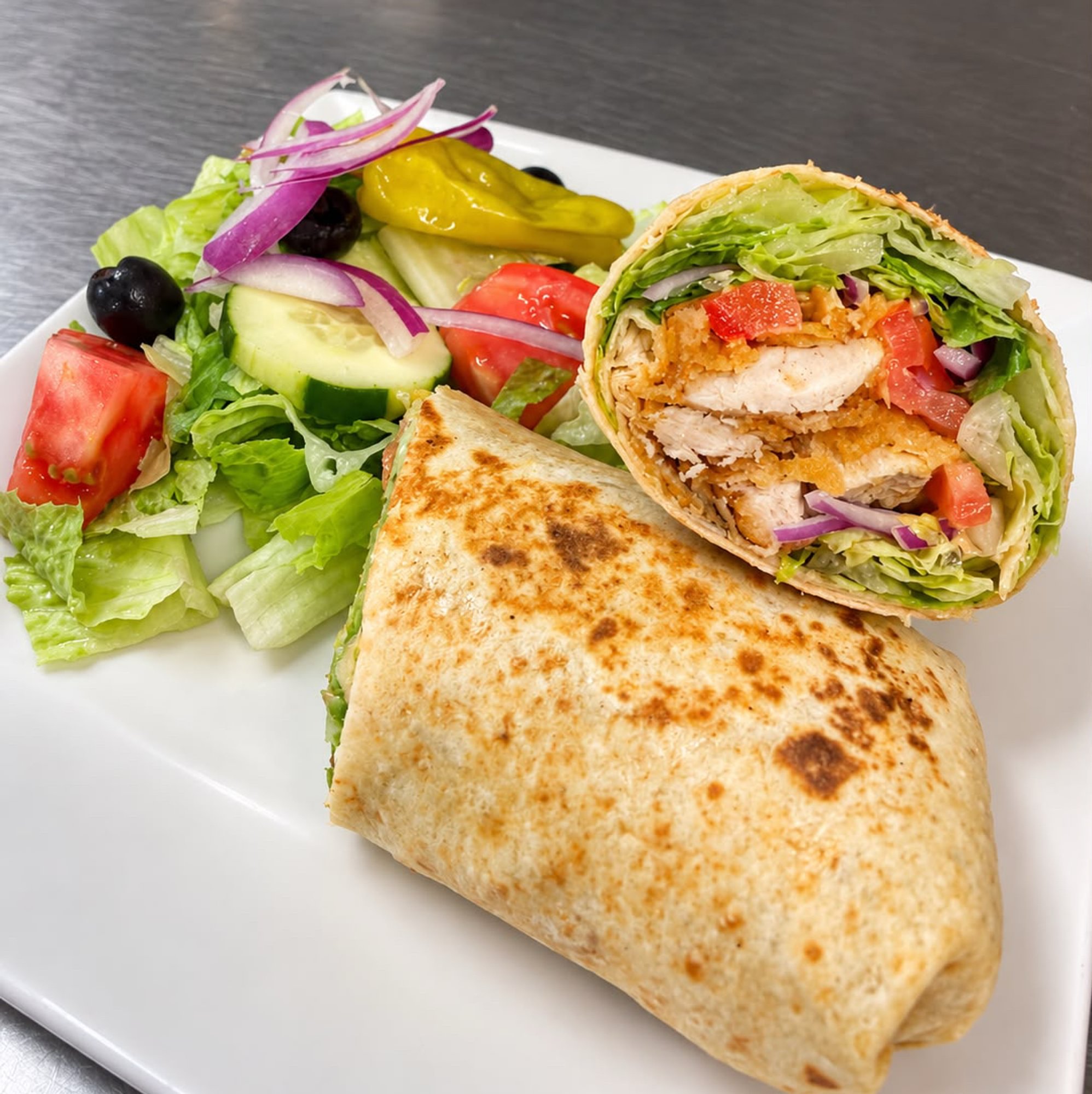 Crispy Chicken Wrap