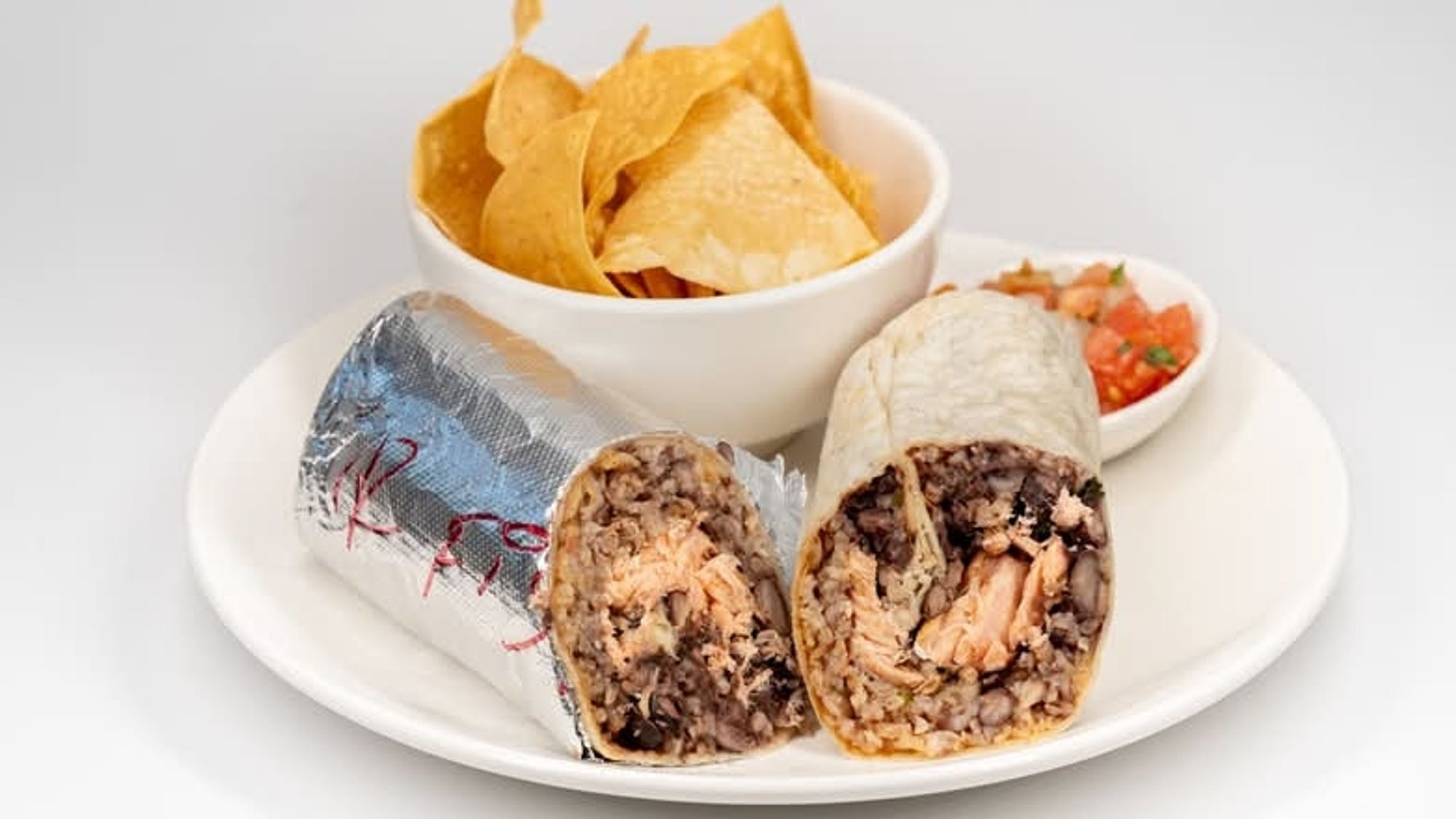 Regular Fish Burrito