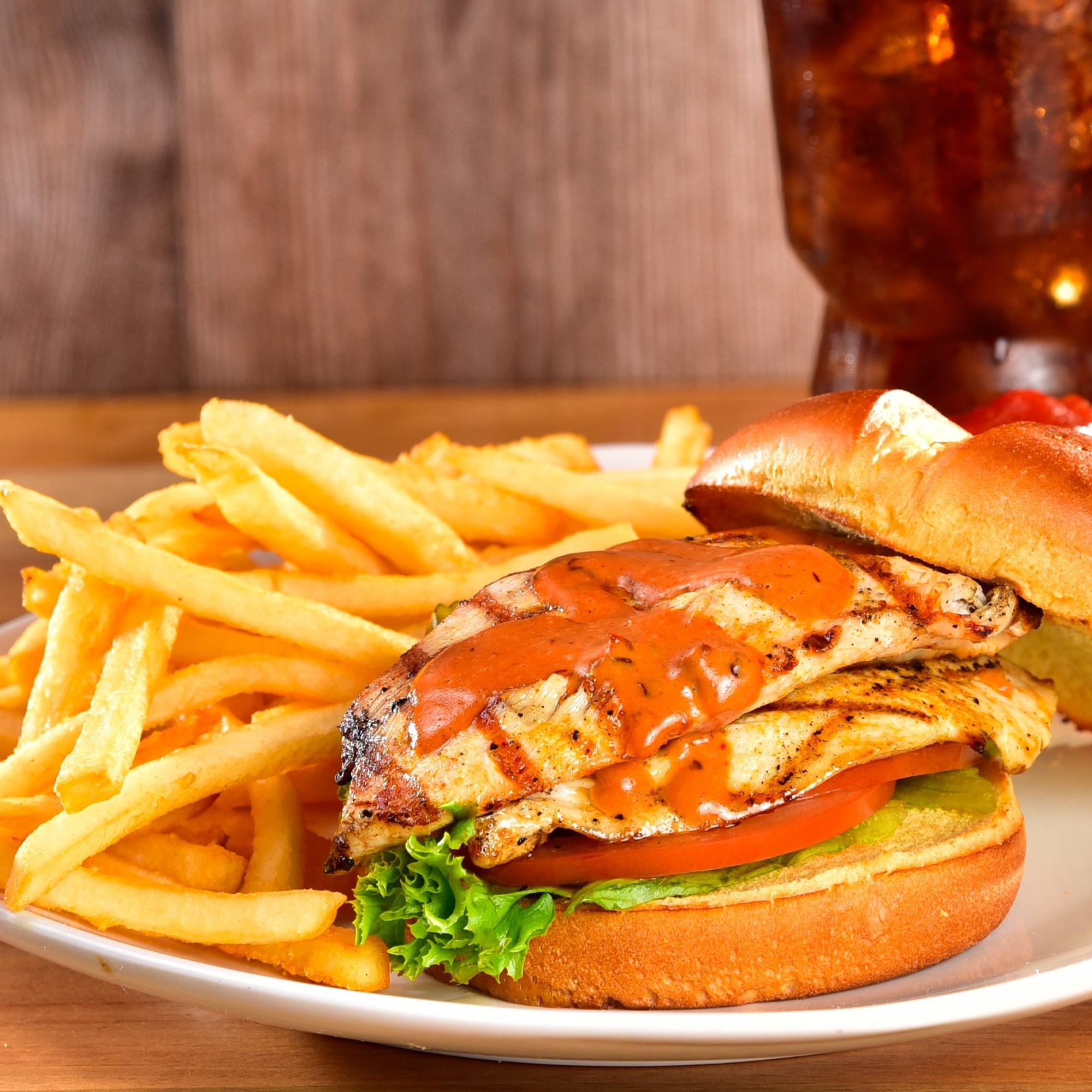 Grilled Chicken Sandwich Meal