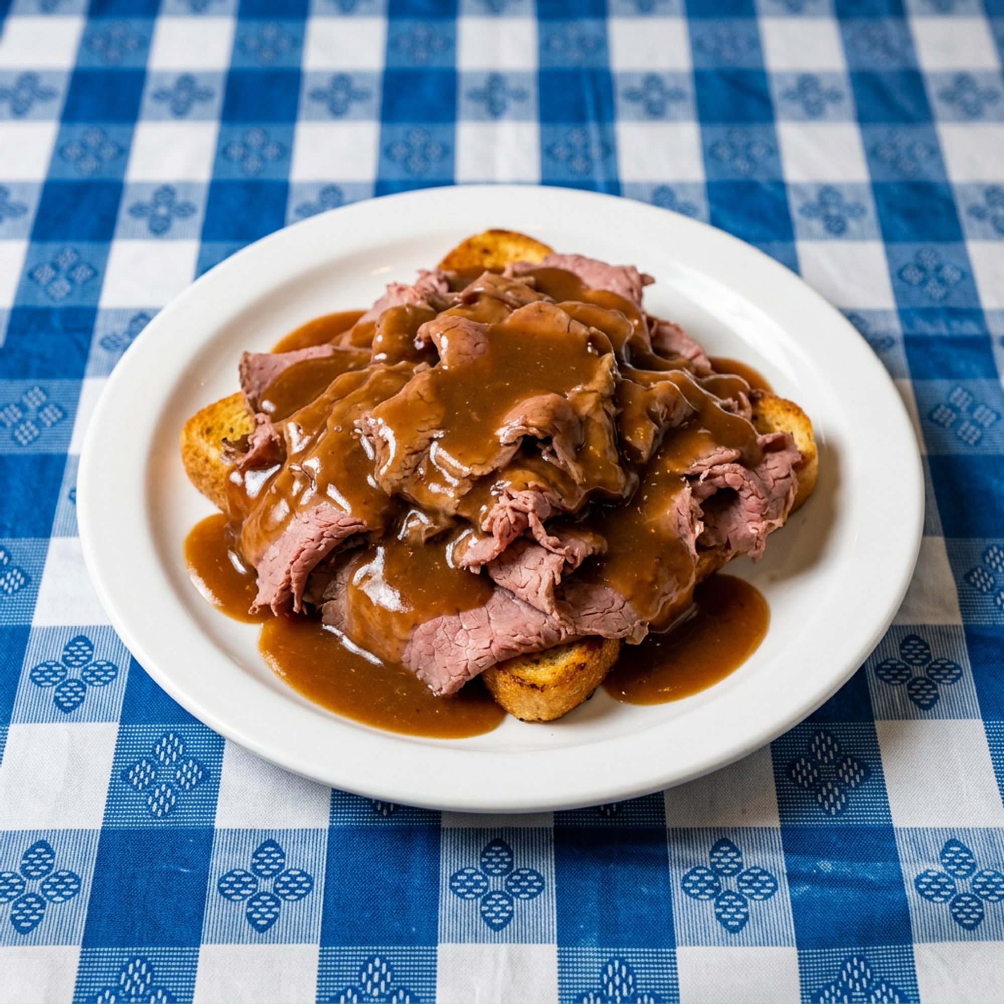 Hot Roast Beef Platter