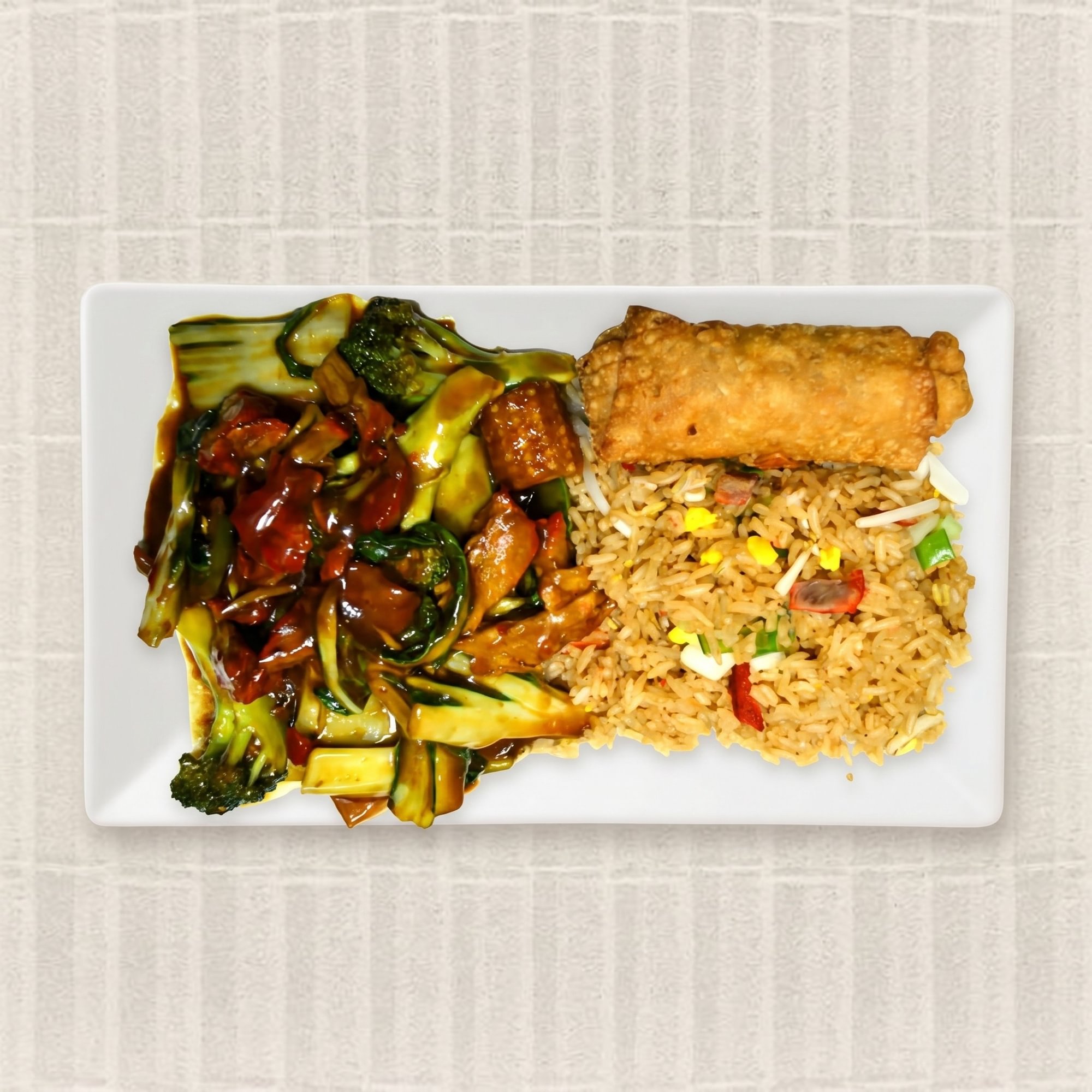 20. Szechuan Roast Pork Platter