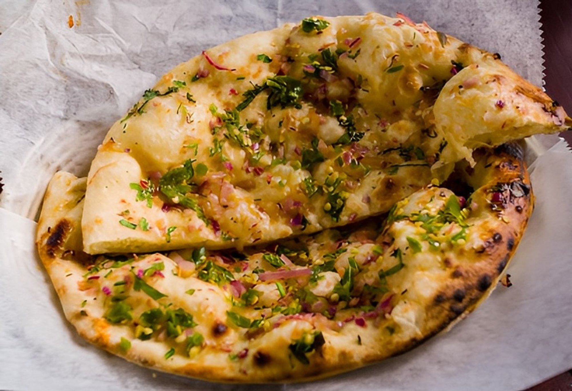 Chili Onion Naan