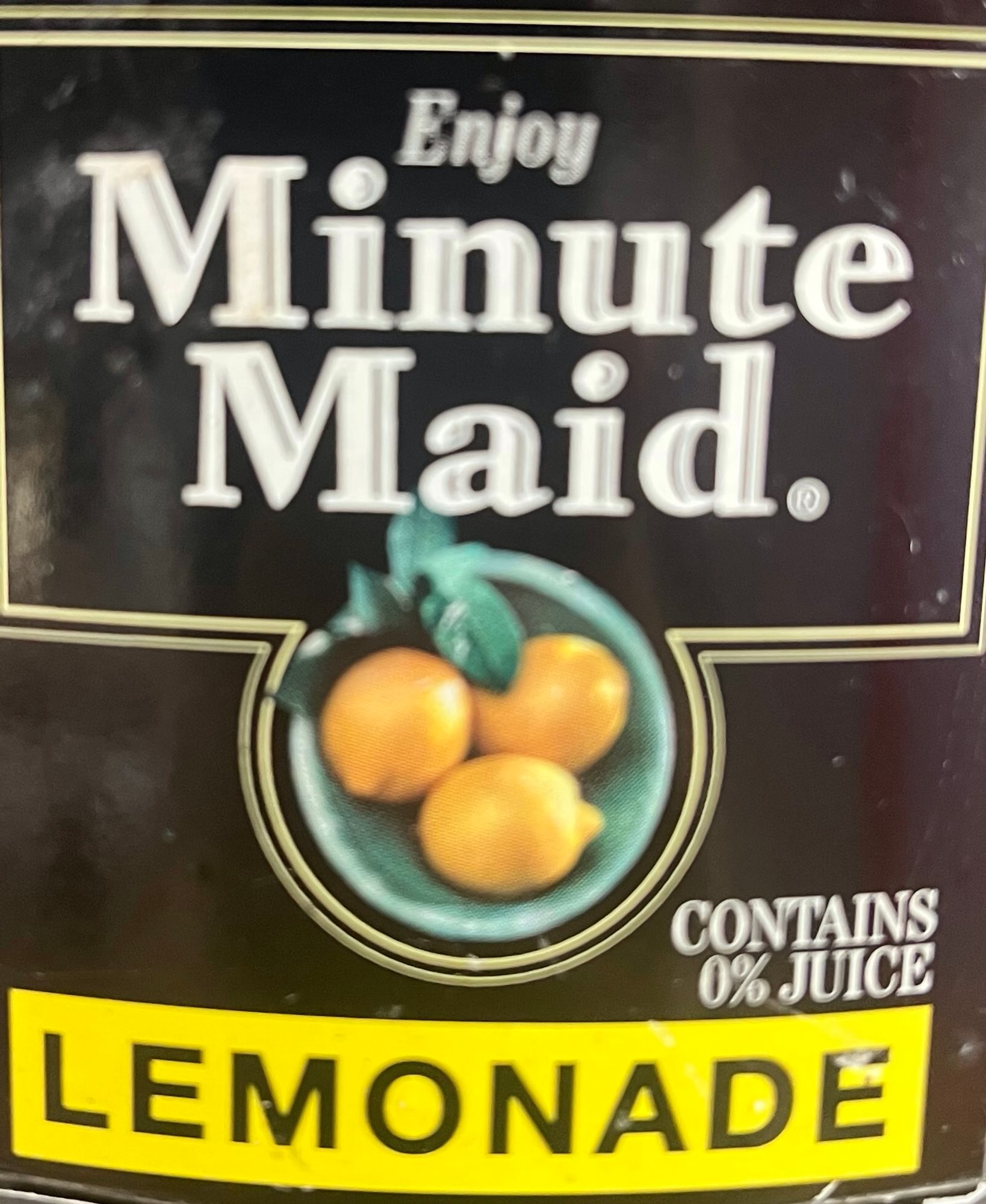 20oz. Minute Maid Lemonade