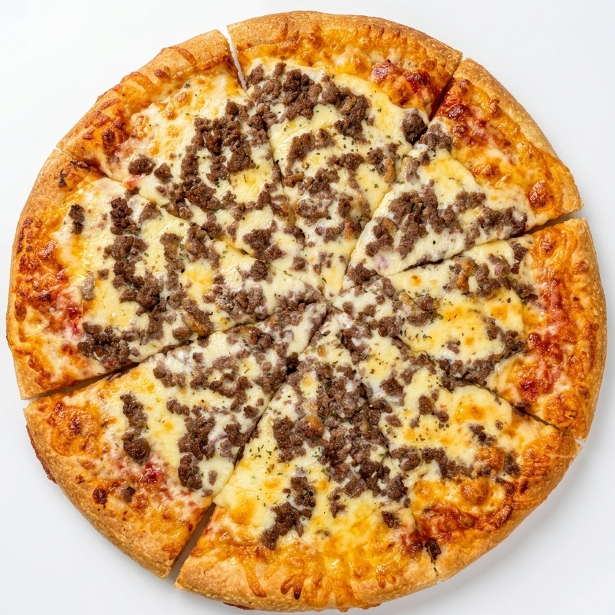 Double Cheeseburger Pizza