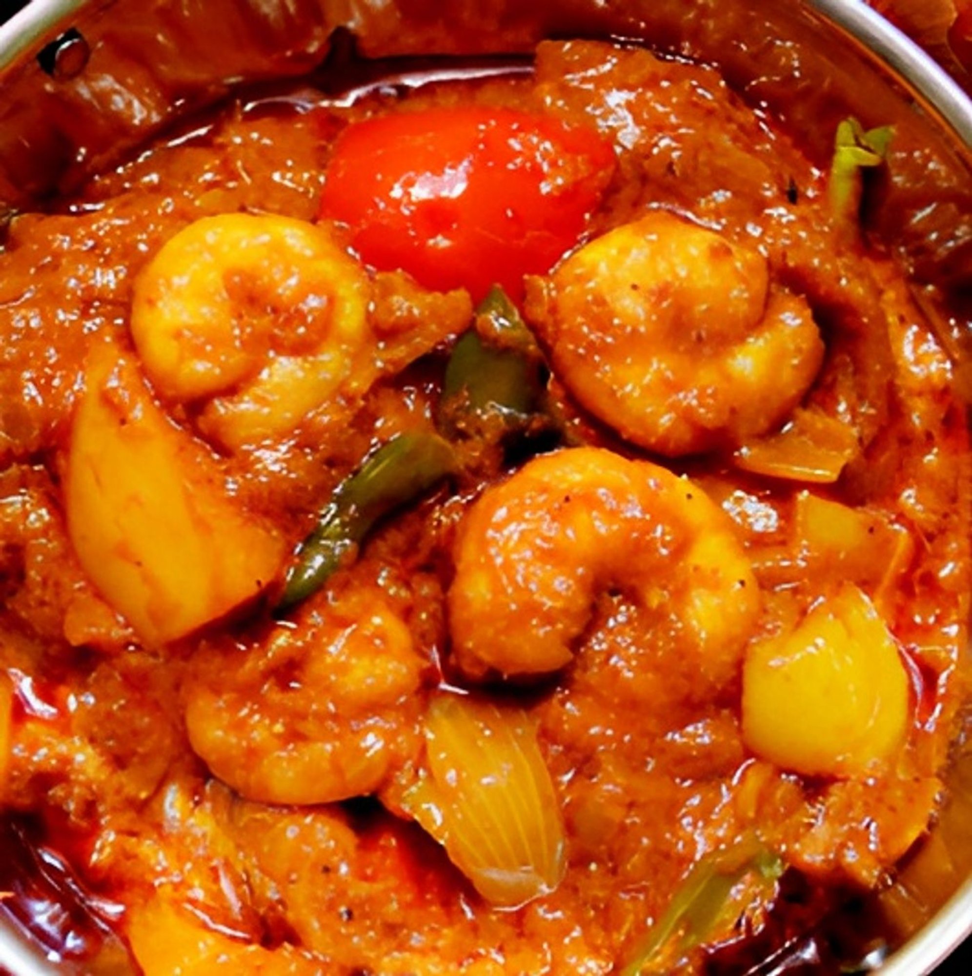 Shrimp Jalfrezi