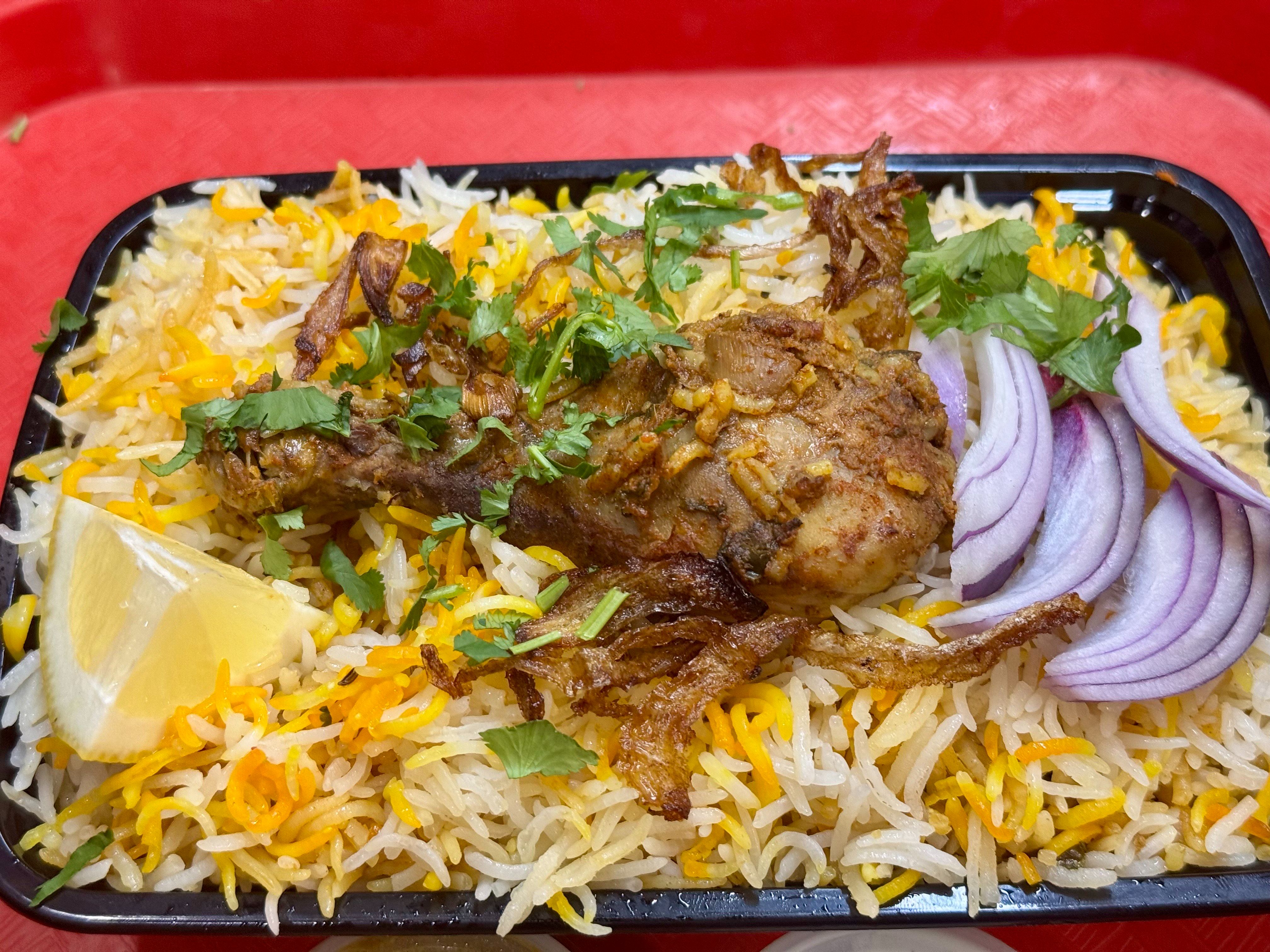Hyderabadi Chicken Dum Biriyani