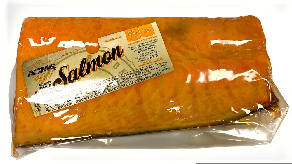 Sliced Baked Salmon