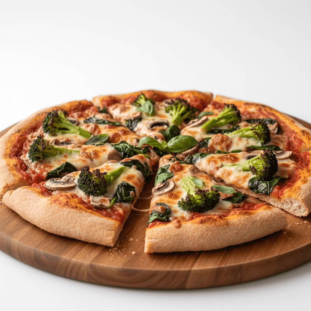 Veggie Whole Wheat Pizza