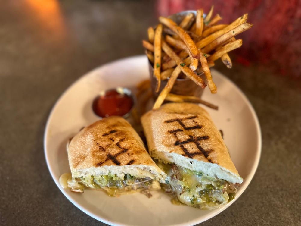 Tri Tip Torta Sandwich