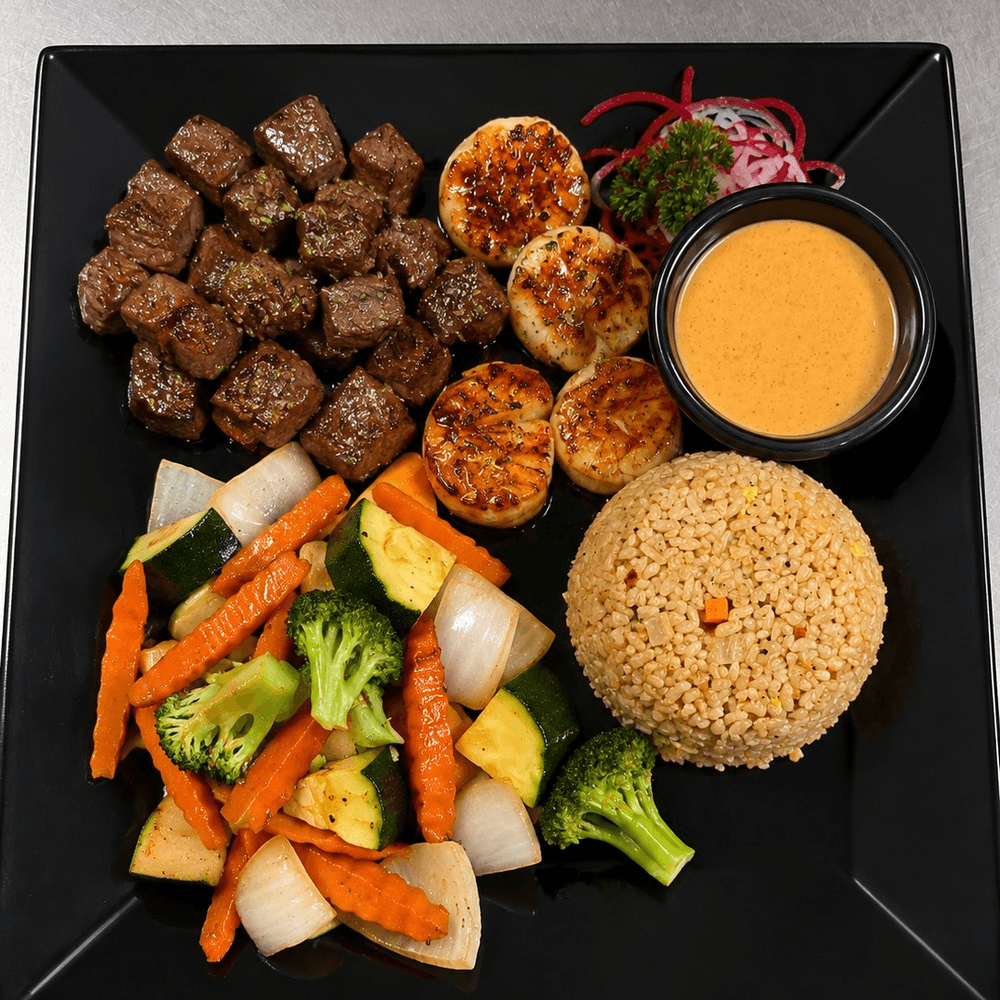 Hibachi Steak & Scallop