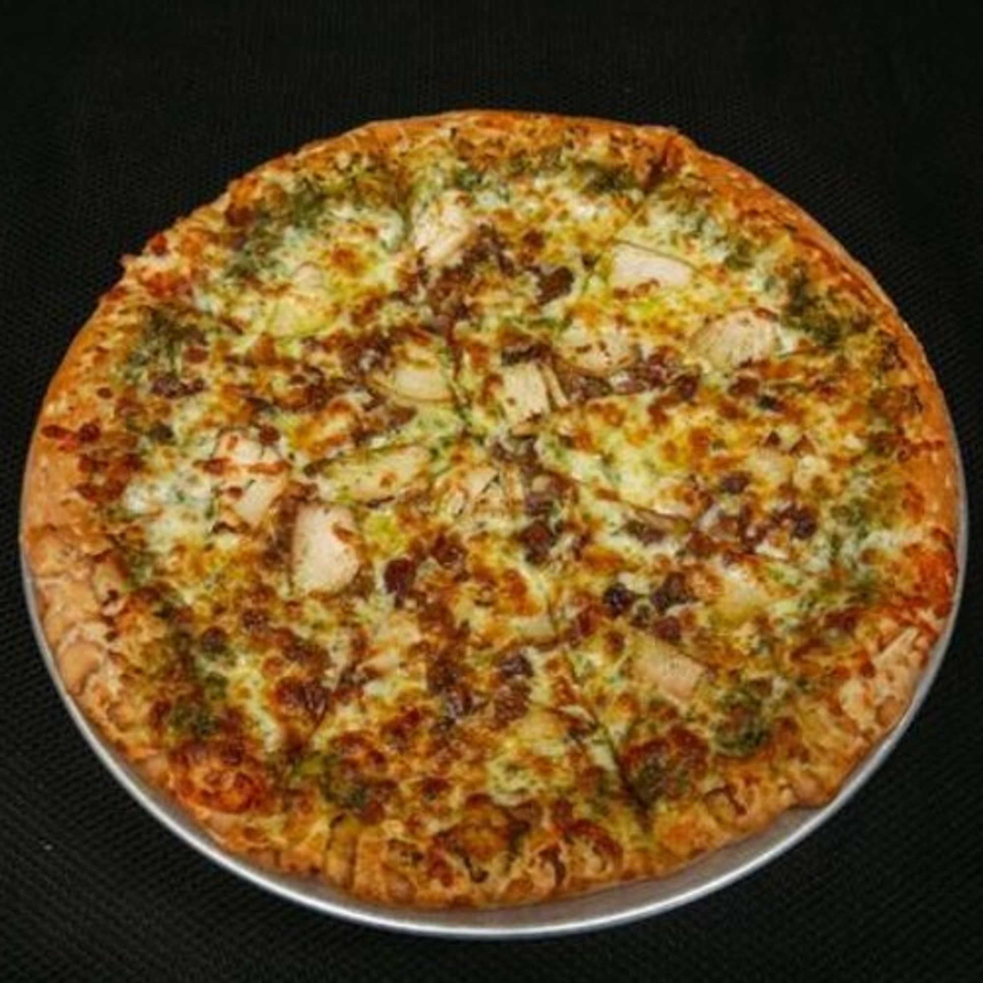 Chicken Pesto Pizza